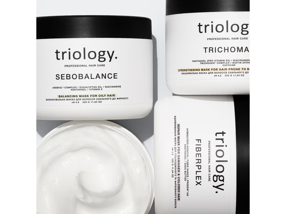 Балансувальна маска для волосся схильного до жирності Triology Sebobalance, 330 г