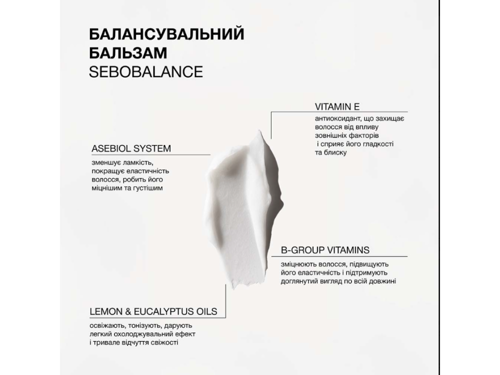 Балансувальний бальзам для волосся схильного до жирності Triology SEBOBALANCE 10ml