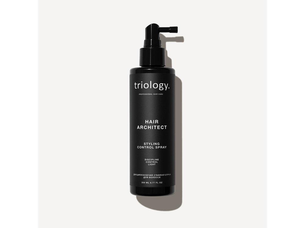 Дисциплінуючий стайлінг-спрей для волосся Triology Hair Architect, 200 мл