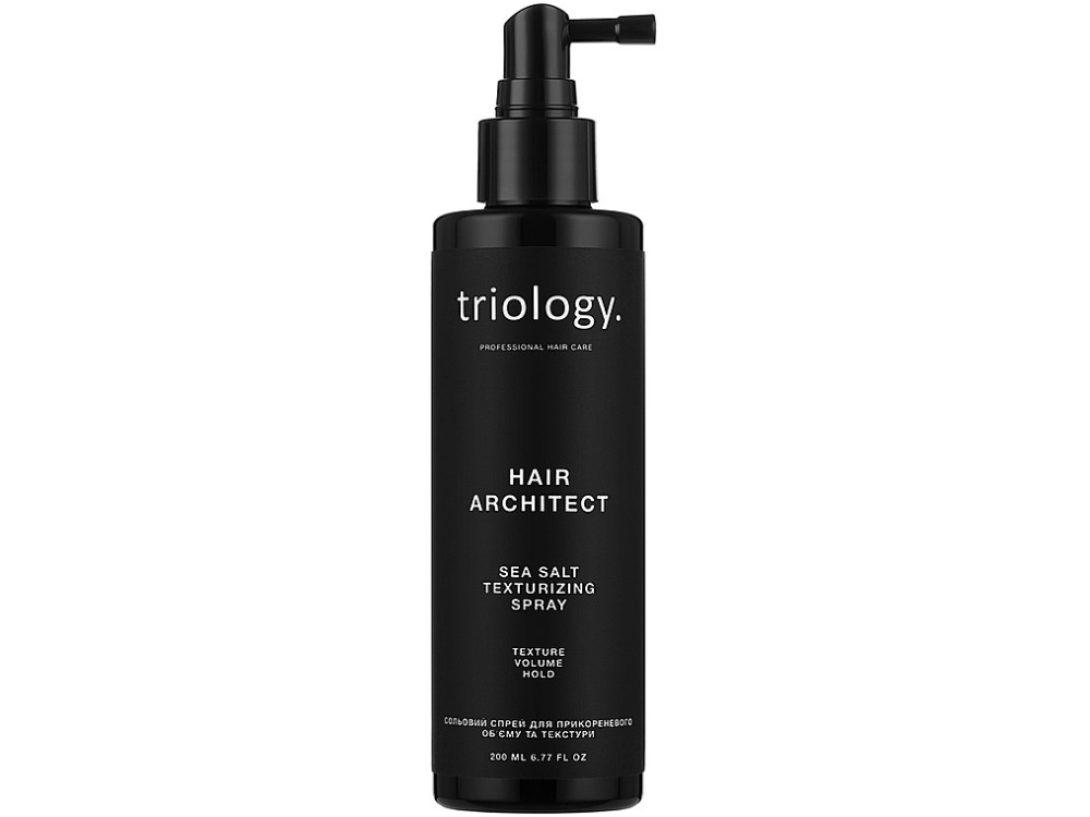 Сольовий спрей для прикореневого обʼєму та текстури Triology Hair Architect, 200 мл