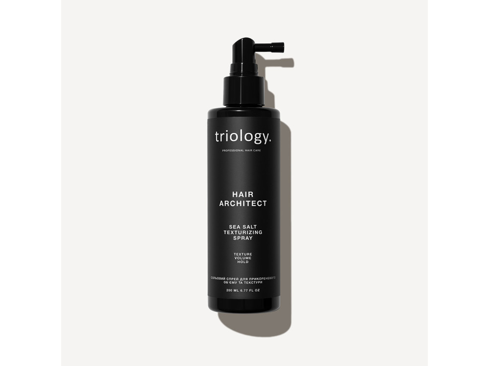 Сольовий спрей для прикореневого обʼєму та текстури Triology Hair Architect, 200 мл