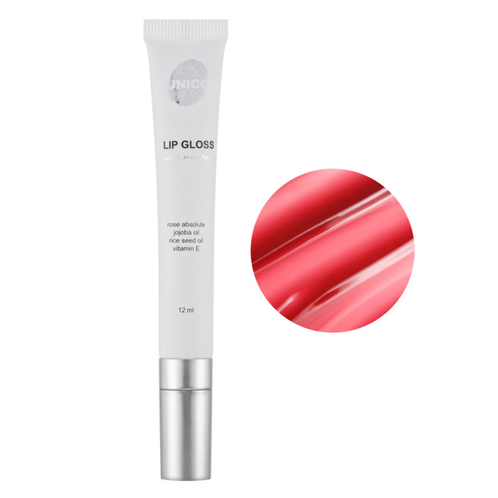 Блиск для губ з ментолом UNICO LIP GLOSS with menthol Amour, 12 мл