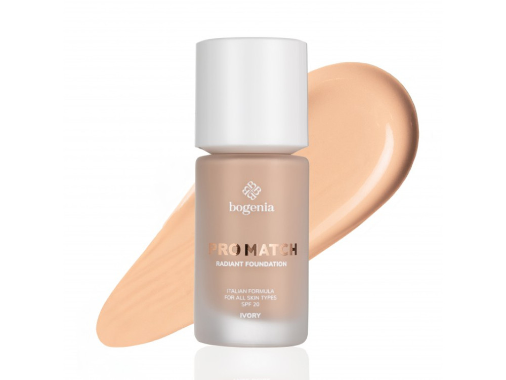 Тональна основа 001 ivory Bogenia MATCH Foundation BG609 35 мл
