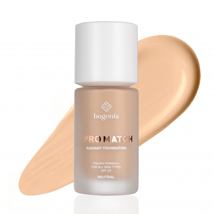 Тональна основа 002 neutral Bogenia MATCH Foundation BG609 35 мл