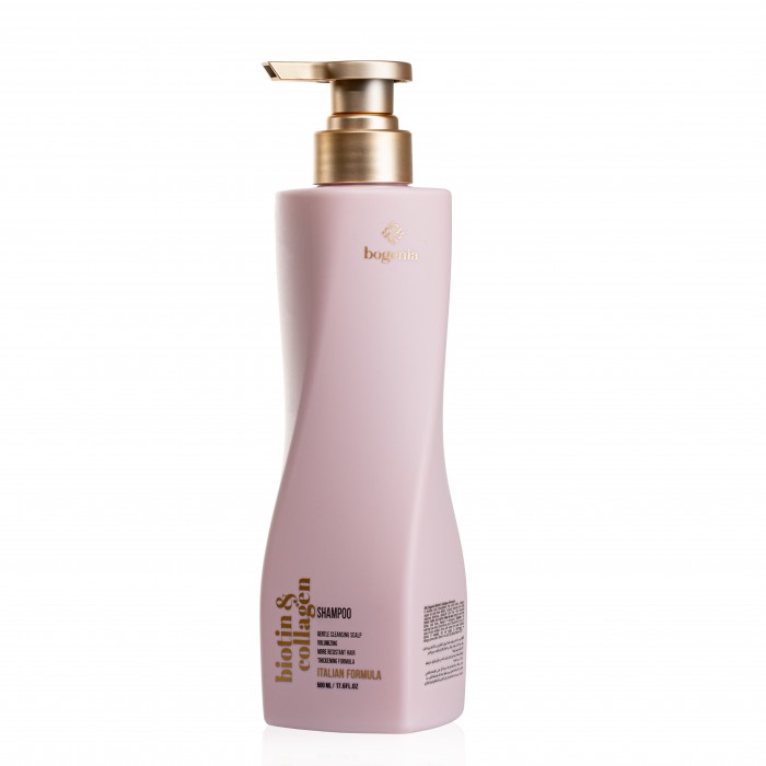 Шампунь для волосся Biotin & Collagen Bogenia BG451, 500 мл