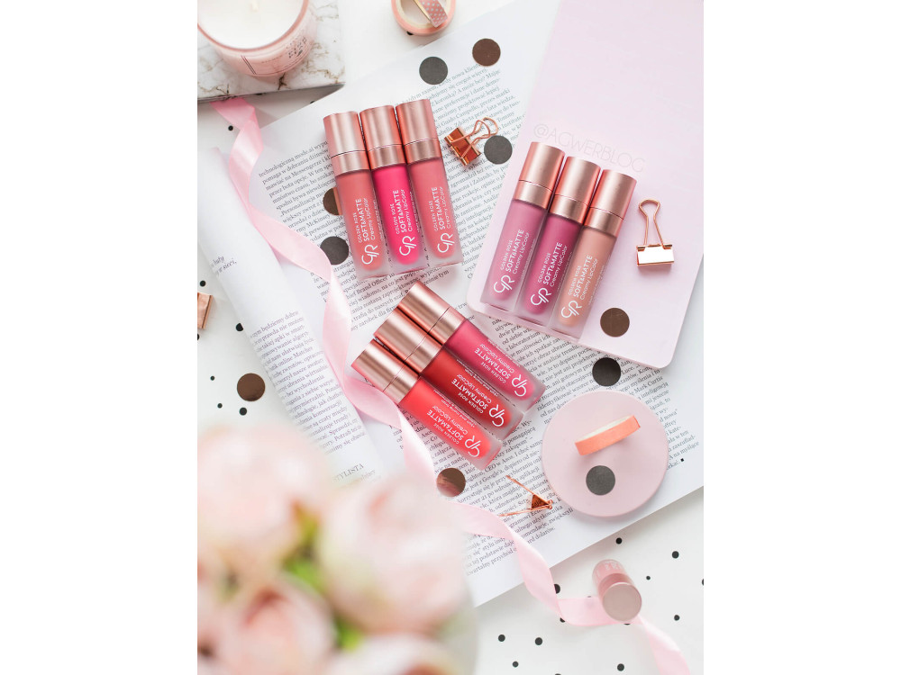 Рідка помада Golden Rose Soft & Matte Creamy Lip Color 101