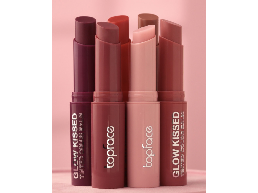 Зволожуюча помада-бальзам для губ Ruby Rush Topface Glow Kissed PT160 005 