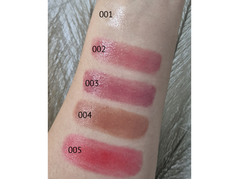Зволожуюча помада-бальзам для губ Ruby Rush Topface Glow Kissed PT160 005 