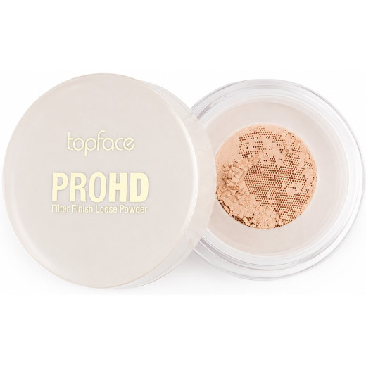 Пудра розсипчаста Topface PROHD Filter Finish PT273 002 Peachy, 9 г