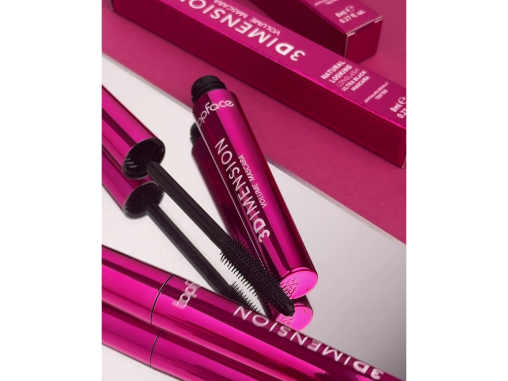 Туш для вій Topface 3Dimension Volume Mascara PT314 black 