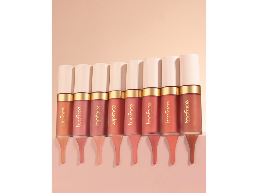 Рідкі рум'яна для обличчя Topface ProHD Hypnotic Bloom Liquid Blush PT357 08 Warm Cinnamon 