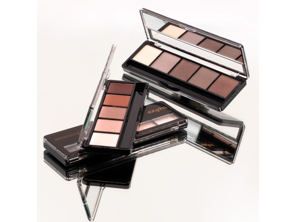 Палітра тіней для повік Topface Pro Palette Eyeshadow PT501 018 
