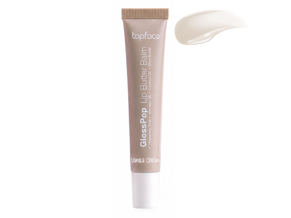 Блиск-бальзам для губ Topface GlossPop Lip Butter Balm PT161 001 Vanilla Cream, 15 г