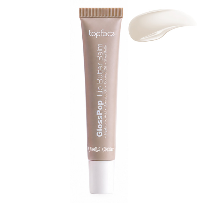 Блиск-бальзам для губ Topface GlossPop Lip Butter Balm PT161 001 Vanilla Cream, 15 г