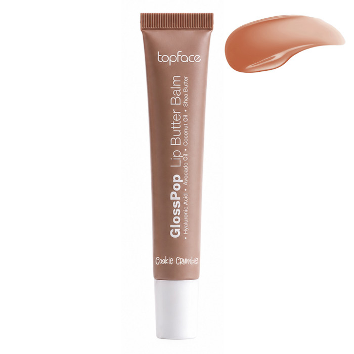 Блиск-бальзам для губ Topface GlossPop Lip Butter Balm PT161 002 Cookie Crumble, 15 г