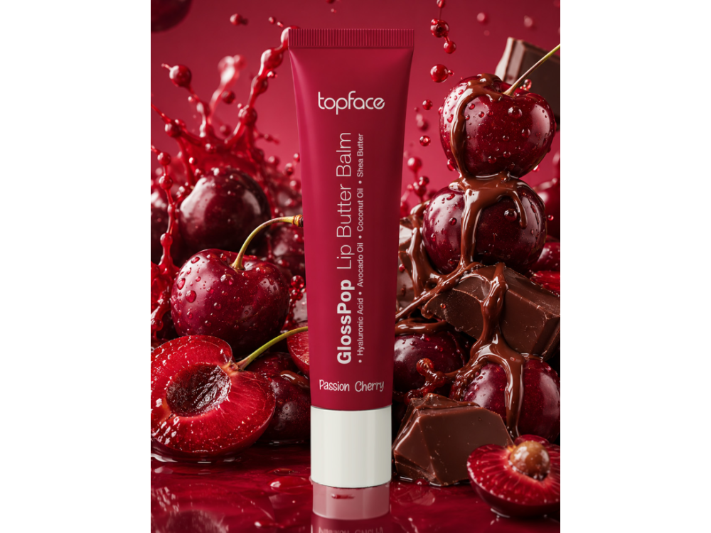 Блиск-бальзам для губ Topface GlossPop Lip Butter Balm PT161 003 Passion Cherry, 15 г
