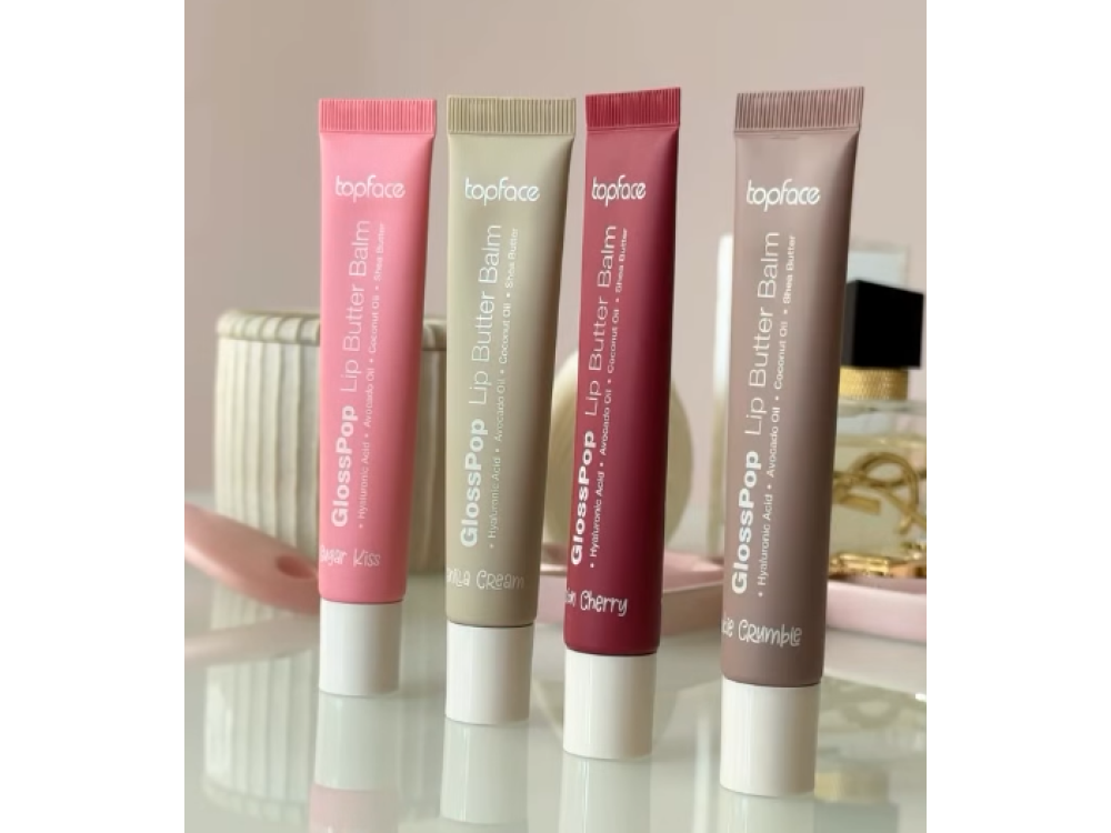 Блиск-бальзам для губ Topface GlossPop Lip Butter Balm PT161 004 Sugar Kiss, 15 г