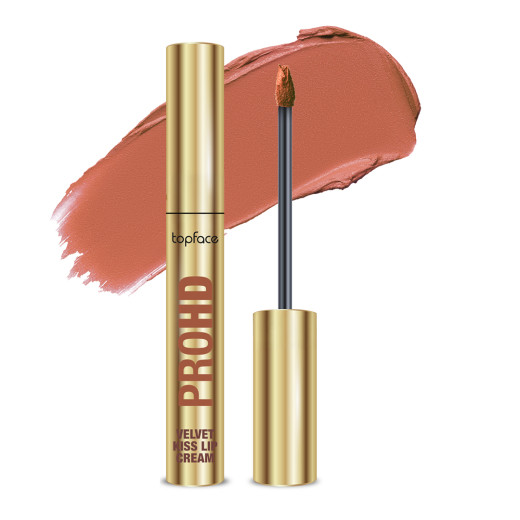 Рідка матова помада Topface PROHD Velvet Kiss Lip Cream PT212 004 Satin Taupe, 3 г
