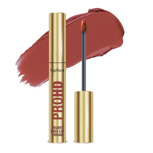 Рідка матова помада Topface PROHD Velvet Kiss Lip Cream PT212 005 Toasted Rose, 3 г