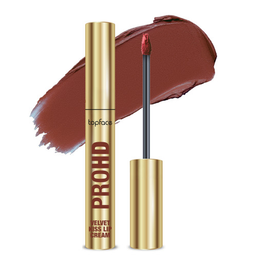 Рідка матова помада Topface PROHD Velvet Kiss Lip Cream PT212 007 Toasted Allure, 3 г