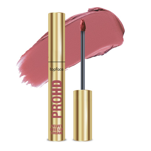 Рідка матова помада Topface PROHD Velvet Kiss Lip Cream PT212 008 Soft Whisper, 3 г