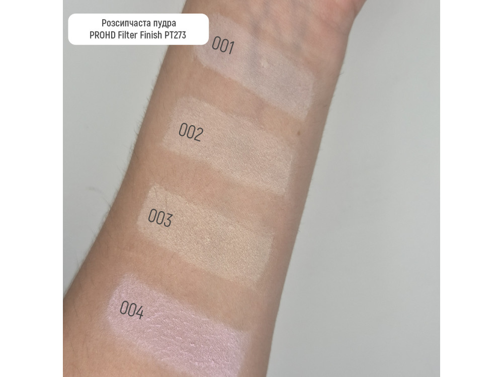 Пудра розсипчаста Topface PROHD Filter Finish PT273 001 Frosted Sugar, 9 г