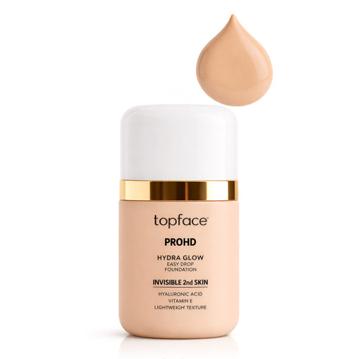 Тональна основа для обличчя Topface PT477 PROHD Hydra Glow Foundation 006 Golden Dune (оливковий беж)