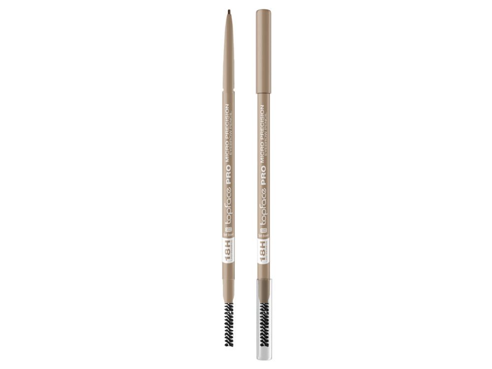 Олівець для брів Topface PT622 Micro Precision Eyebrow Pencil 003-Soft Brown
