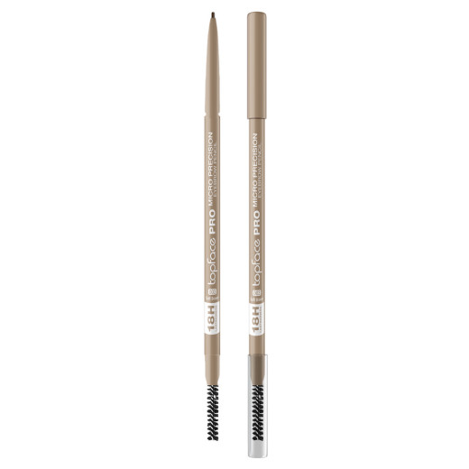 Олівець для брів Topface PT622 Micro Precision Eyebrow Pencil 003-Soft Brown
