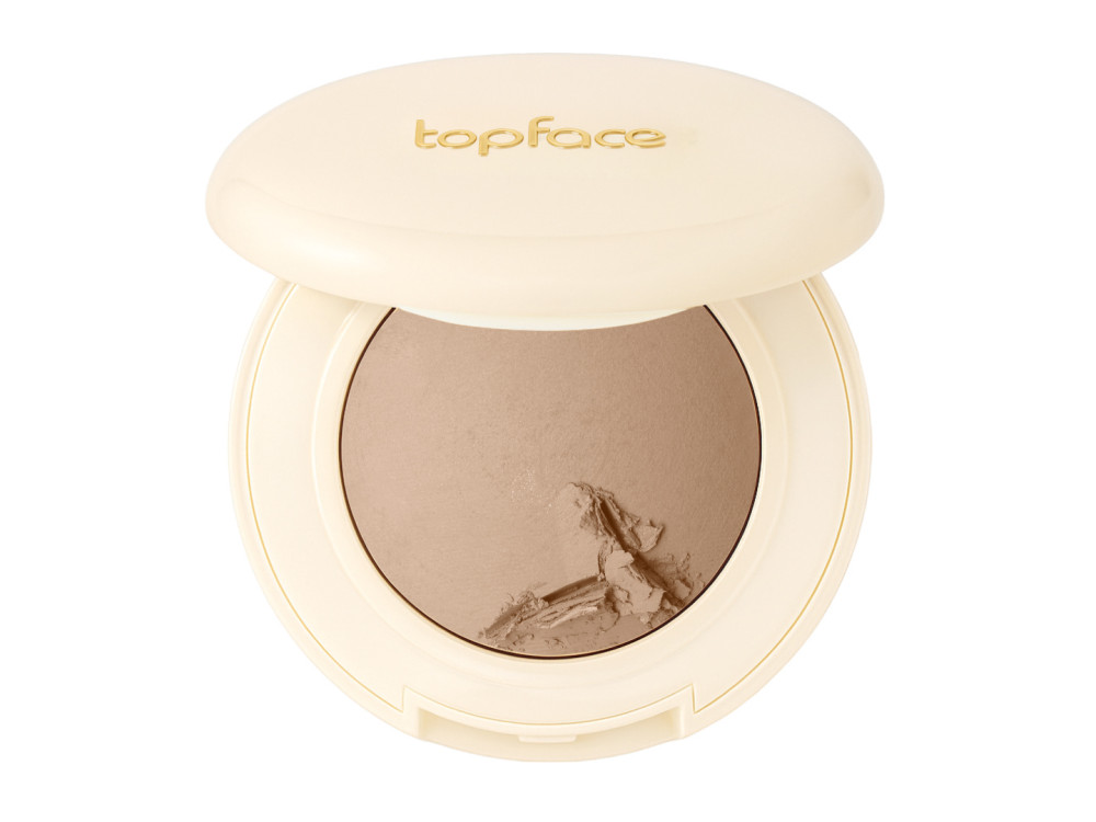 Пудра запечена Topface PT704 PROHD Natural Glow Baked Powder 005 Golden Tan золотистий беж