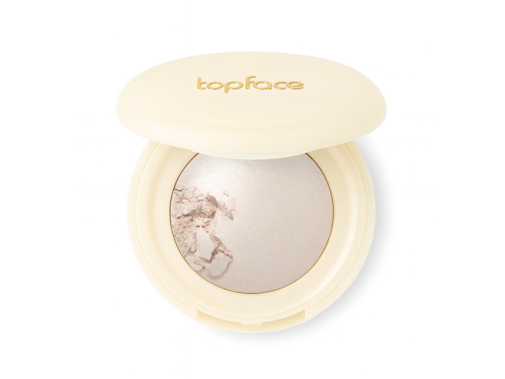Хайлайтер запечений для обличчя Topface ProHD Natural Glow Baked Highlighter PT706 001 Pure Light