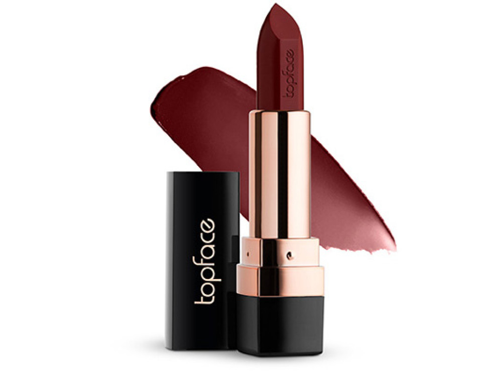 Кремова губна помада Topface Instyle Creamy Lipstick PT156 014 Tawny Brown 