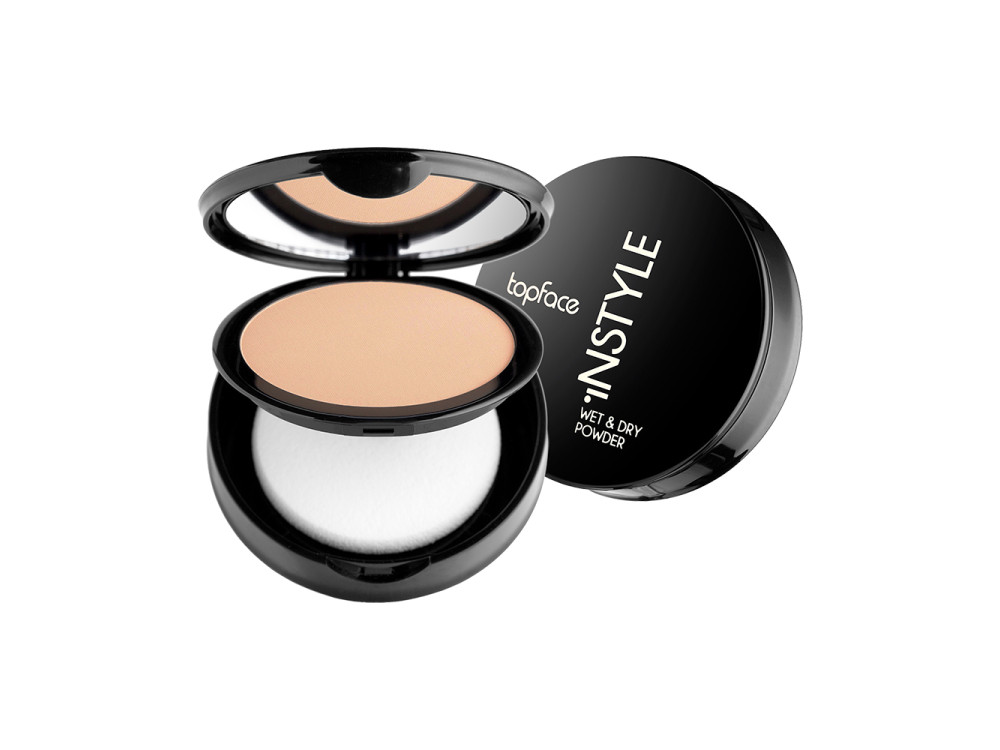 Пудра компактна TopFace Istyle Wet & Dry PT261 007 