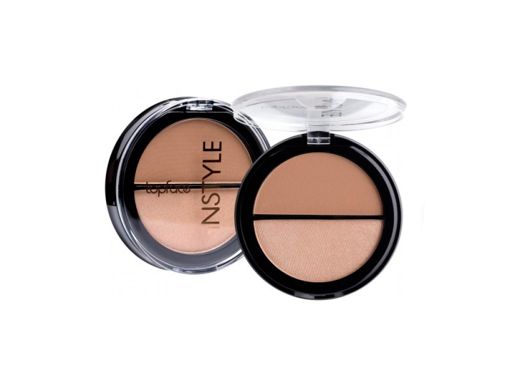Контур-хайлайтер для обличчя Topface Instyle Highlighter Powder Contour PT262 002 