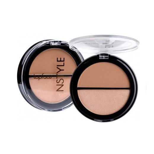 Контур-хайлайтер для обличчя Topface Instyle Highlighter Powder Contour PT262 002 