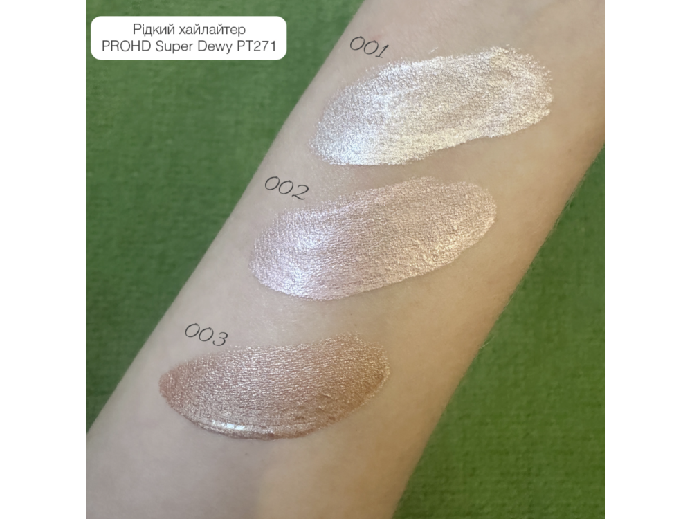 Рідкий хайлайтер для обличчя Topface ProHD Super Dewy Liquid Highlighter PT271 02 Cotton Candy 