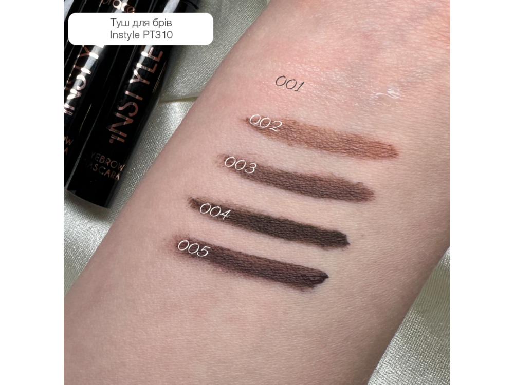 Туш для брів Topface Instyle Eyebrow Mascara PT310 01 Transparent 