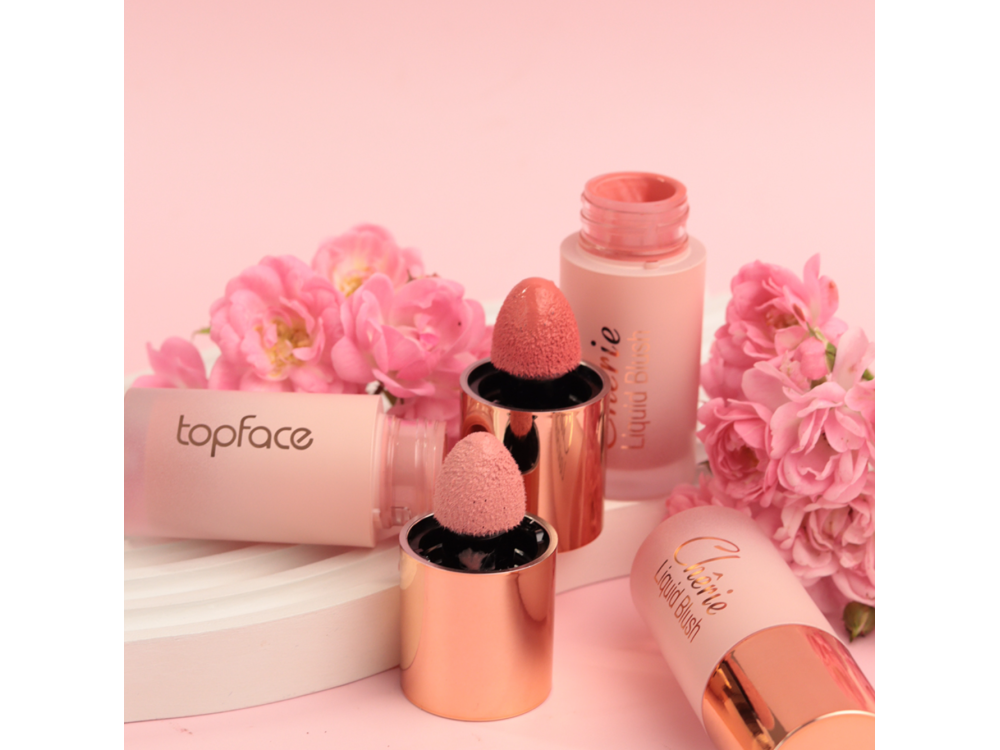 Рідкі рум'яна для обличчя Topface Cherie Liquid Blush PT356 001 Cotton Candy 