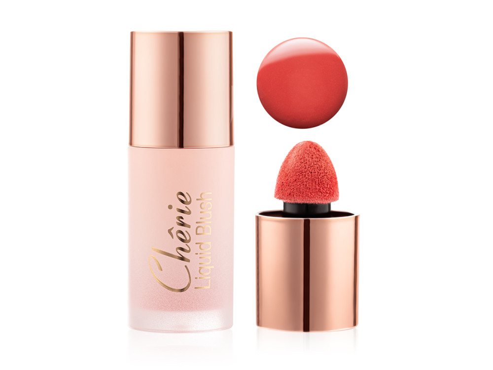 Рідкі рум'яна для обличчя Topface Cherie Liquid Blush PT356 004 Rose Ritual 