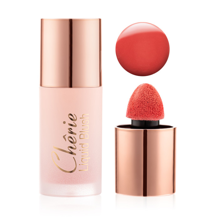 Рідкі рум'яна для обличчя Topface Cherie Liquid Blush PT356 004 Rose Ritual 