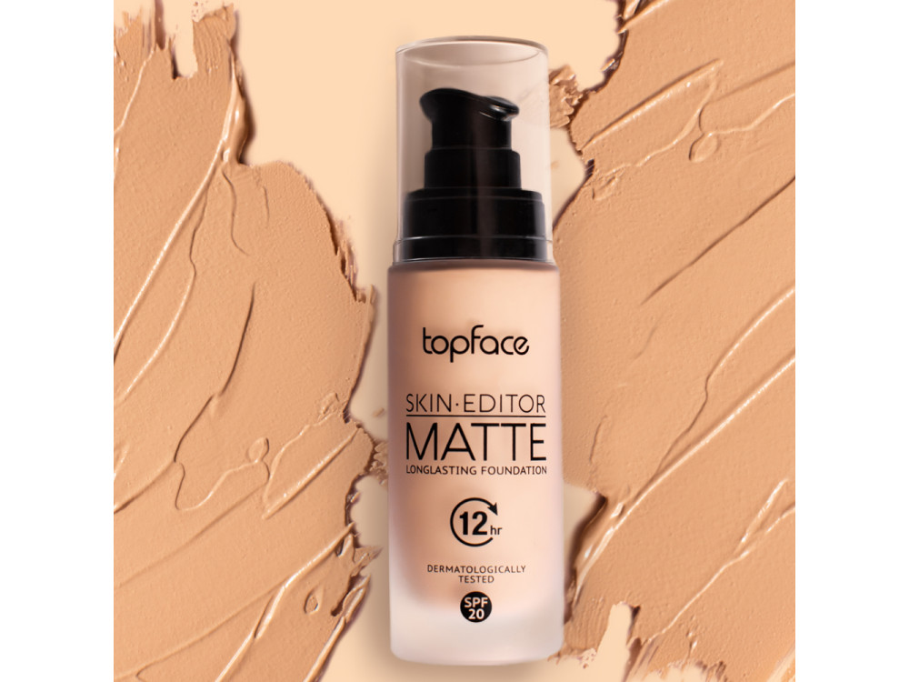 Тональна основа Topface Skin Editor Matte Longlasting Foundation PT465 005 