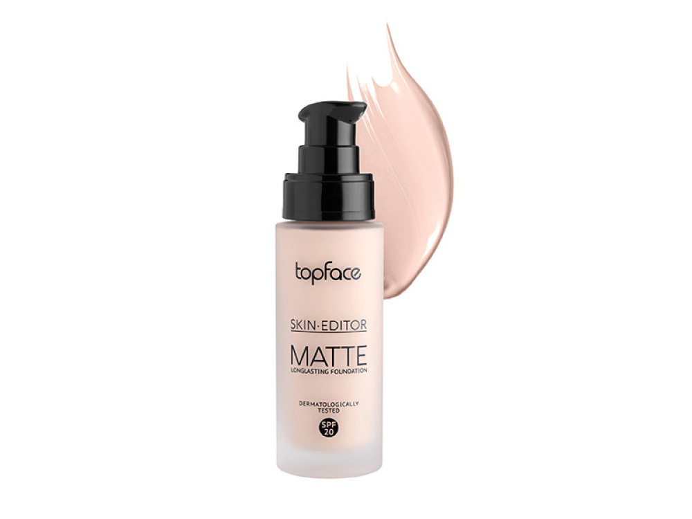 Тональна основа Topface Skin Editor Matte Longlasting Foundation PT465 001 