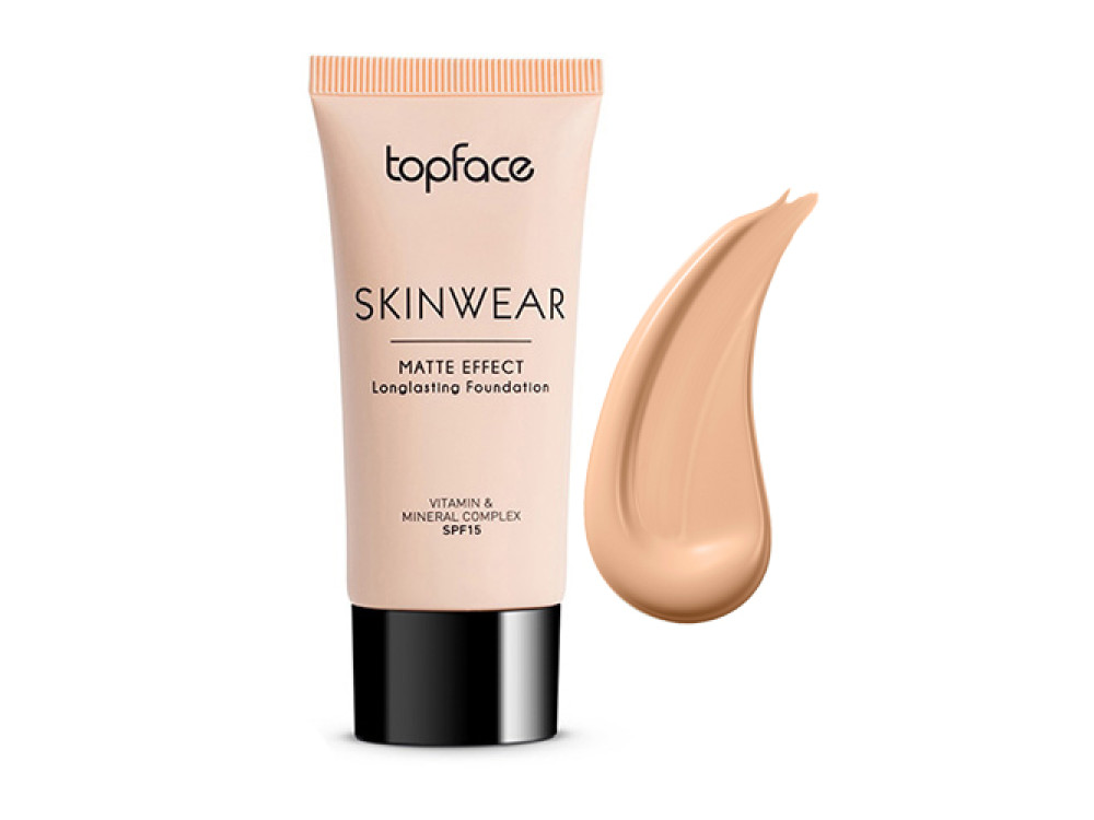 Тональний крем Topface Skinwear Matte Effect SPF 15 PT468 03 