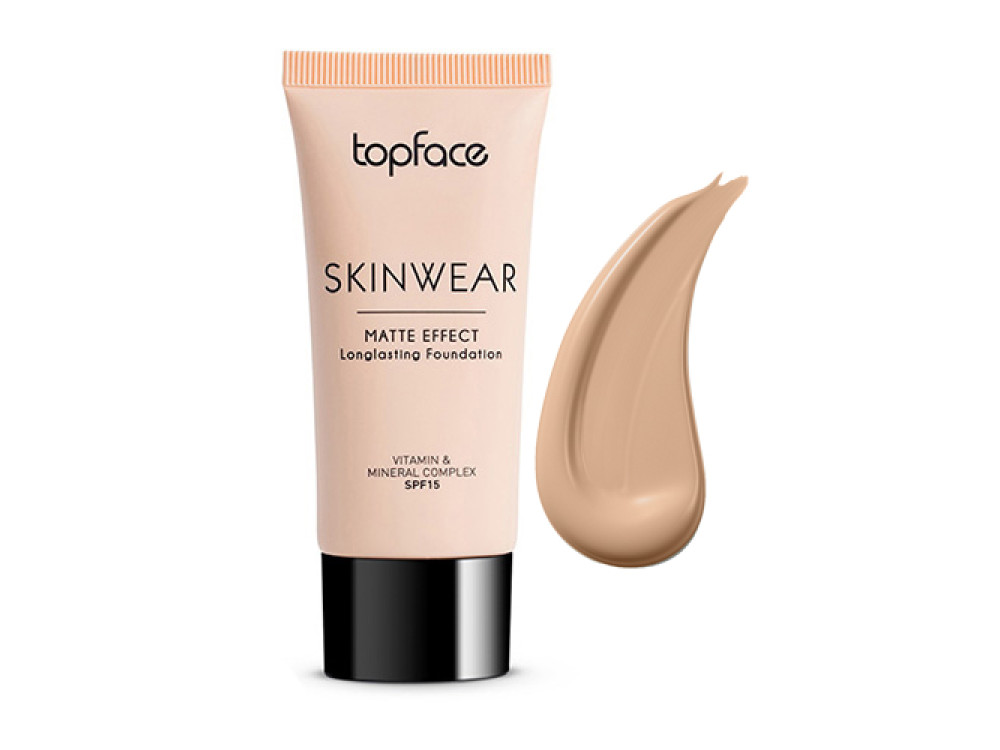 Тональний крем Topface Skinwear Matte Effect SPF 15 PT468 04 