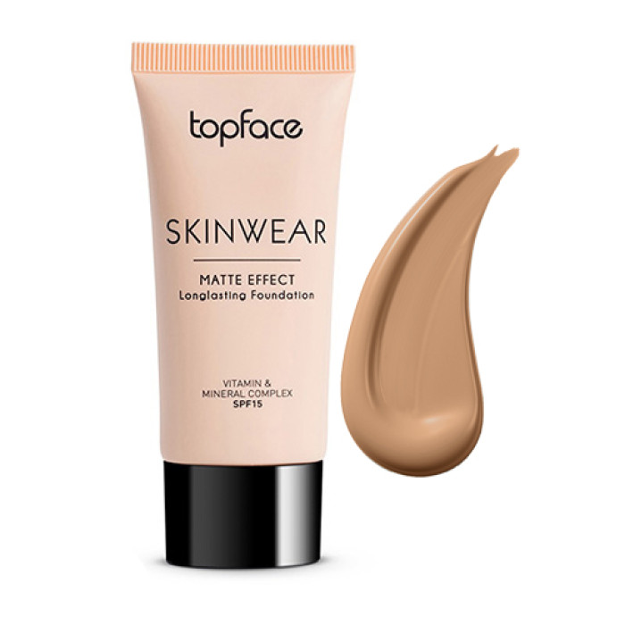Тональний крем Topface Skinwear Matte Effect SPF 15 PT468 06 