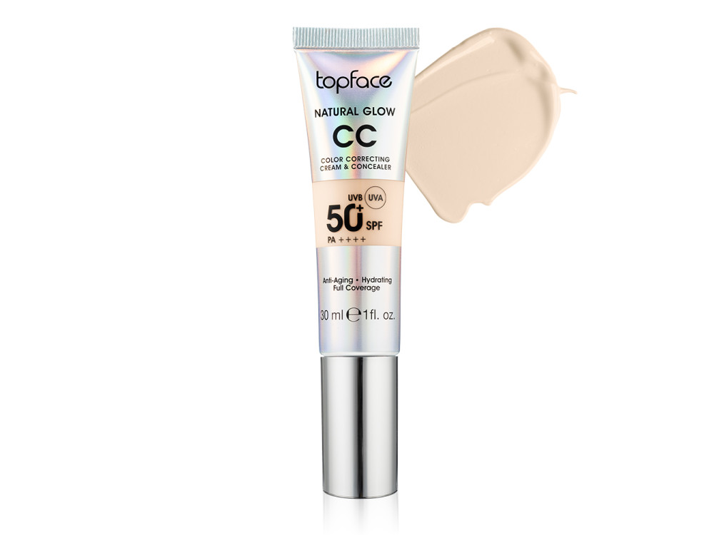 СС-крем і консилер 2в1 Topface CC Color Correcting Cream and Concealer PT472 001 