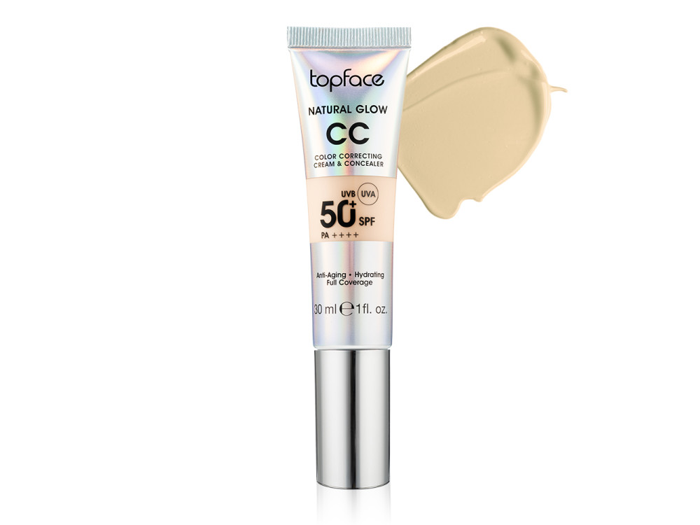 СС-крем і консилер 2в1 Topface CC Color Correcting Cream and Concealer PT472 005 