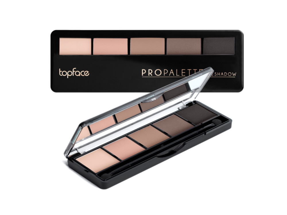 Палітра тіней для повік Topface Pro Palette Eyeshadow PT501 006 