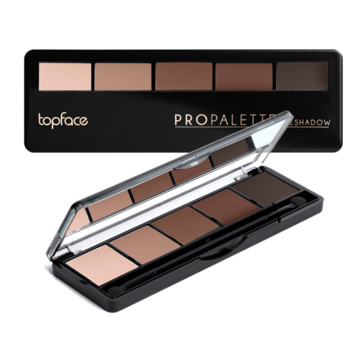 Палітра тіней для повік Topface Pro Palette Eyeshadow PT501 008 