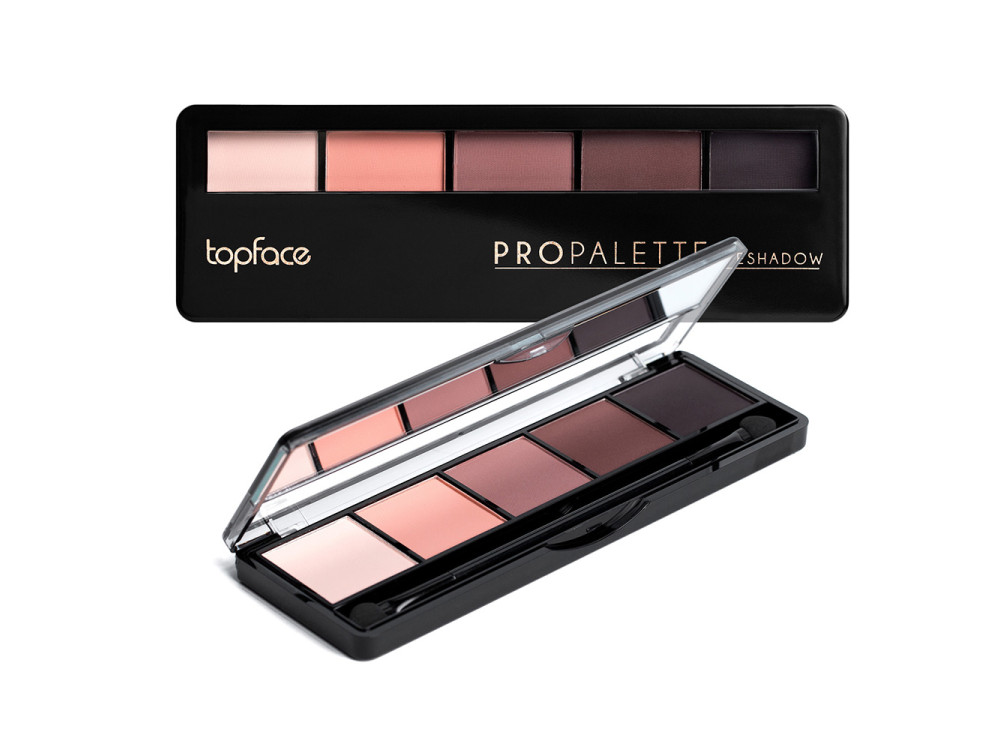 Палітра тіней для повік Topface Pro Palette Eyeshadow PT501 015 